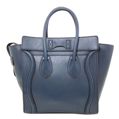 CELINE Luggage micro Tote Bag Calf Ladies [Used]
