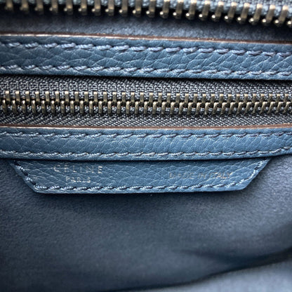 CELINE Luggage micro Tote Bag Calf Ladies [Used]