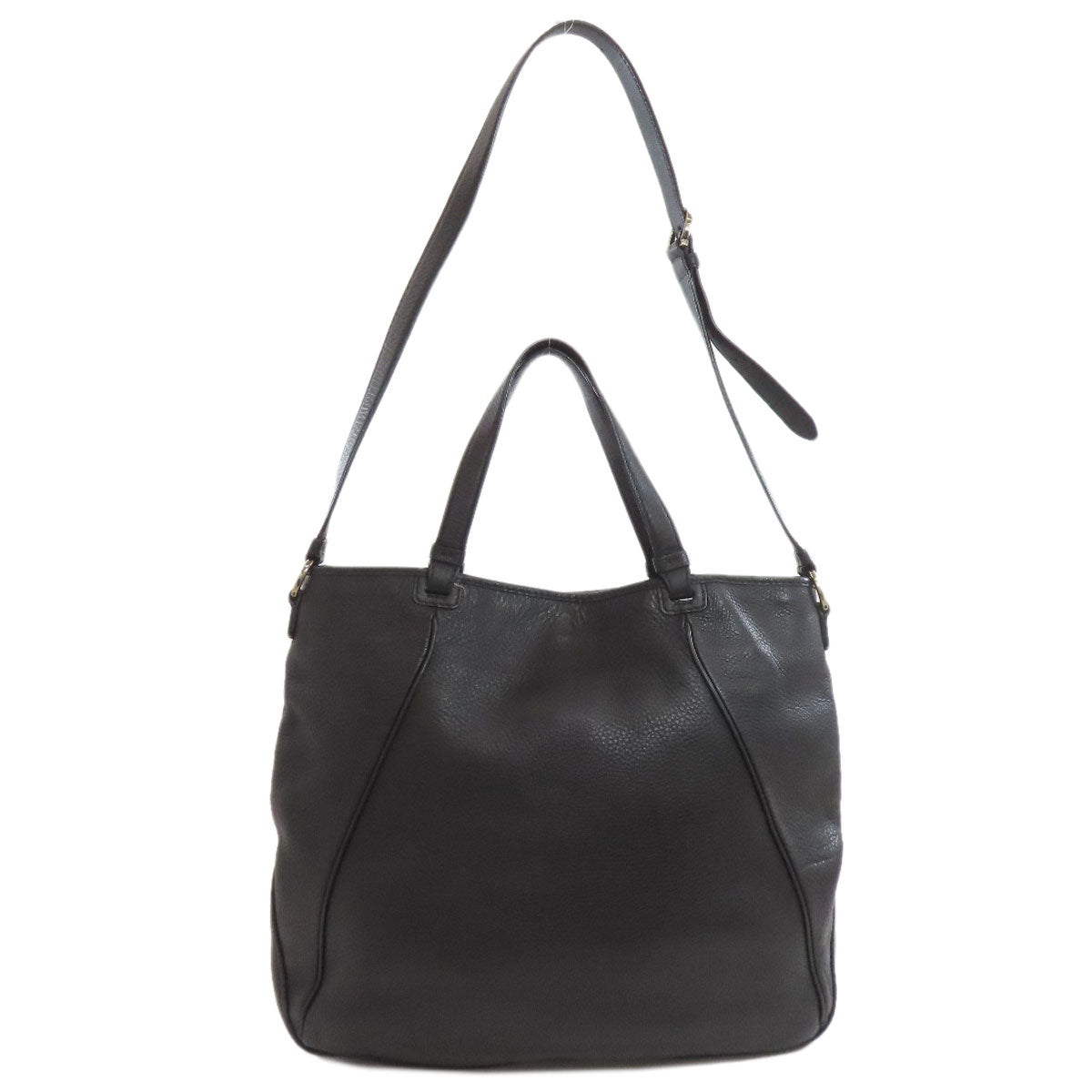 Salvatore Ferragamo Gancini 2WAY Tote Bag Leather Ladies [Used]