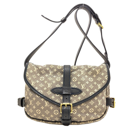 LOUIS VUITTON M40666 Saumur PM Shoulder Bag Canvas Ladies [Used]
