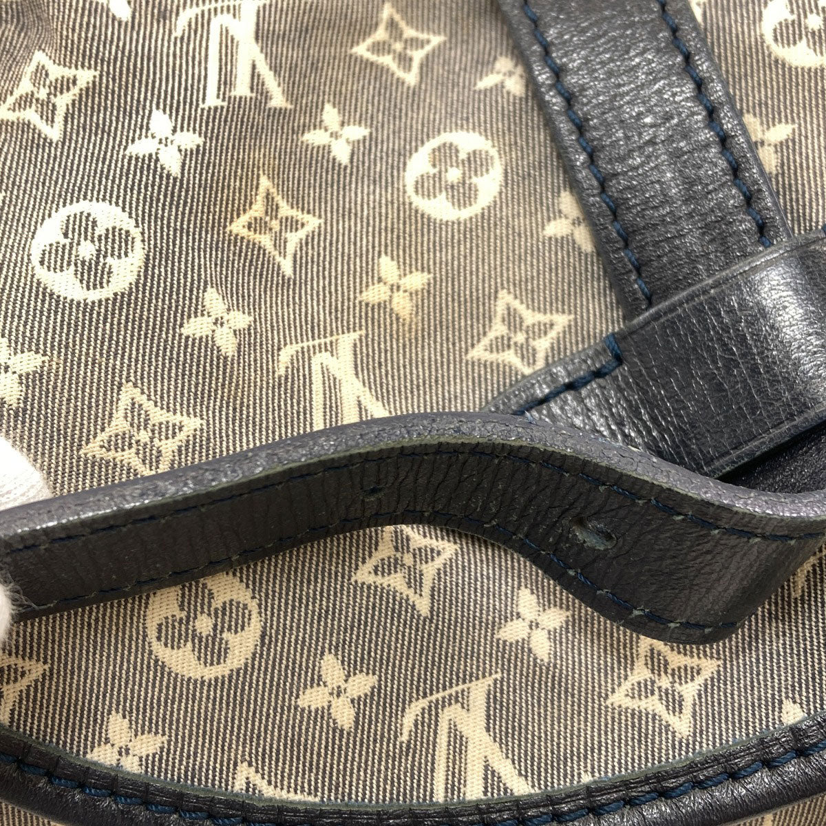 LOUIS VUITTON M40666 Saumur PM Shoulder Bag Canvas Ladies [Used]