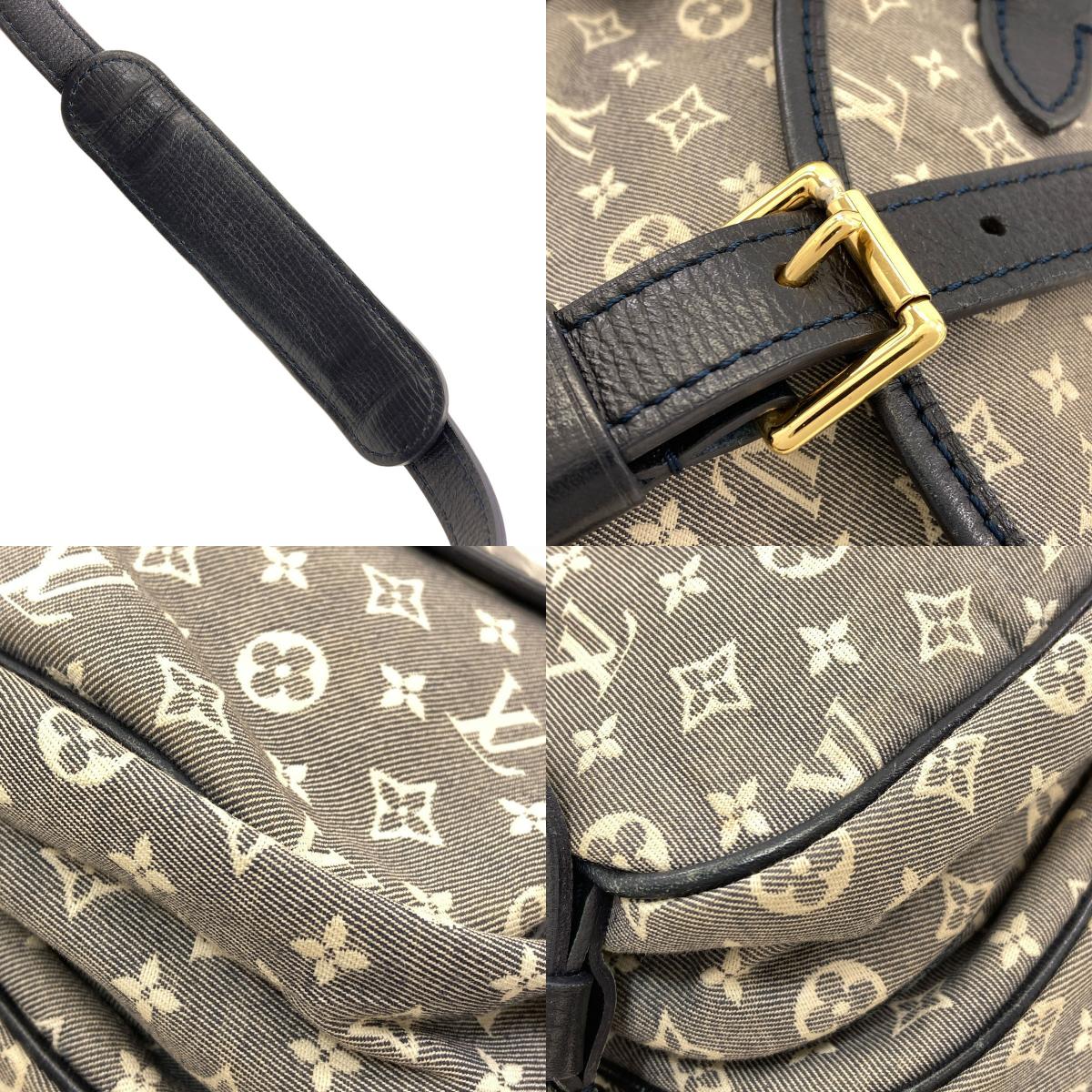 LOUIS VUITTON M40666 Saumur PM Shoulder Bag Canvas Ladies [Used]