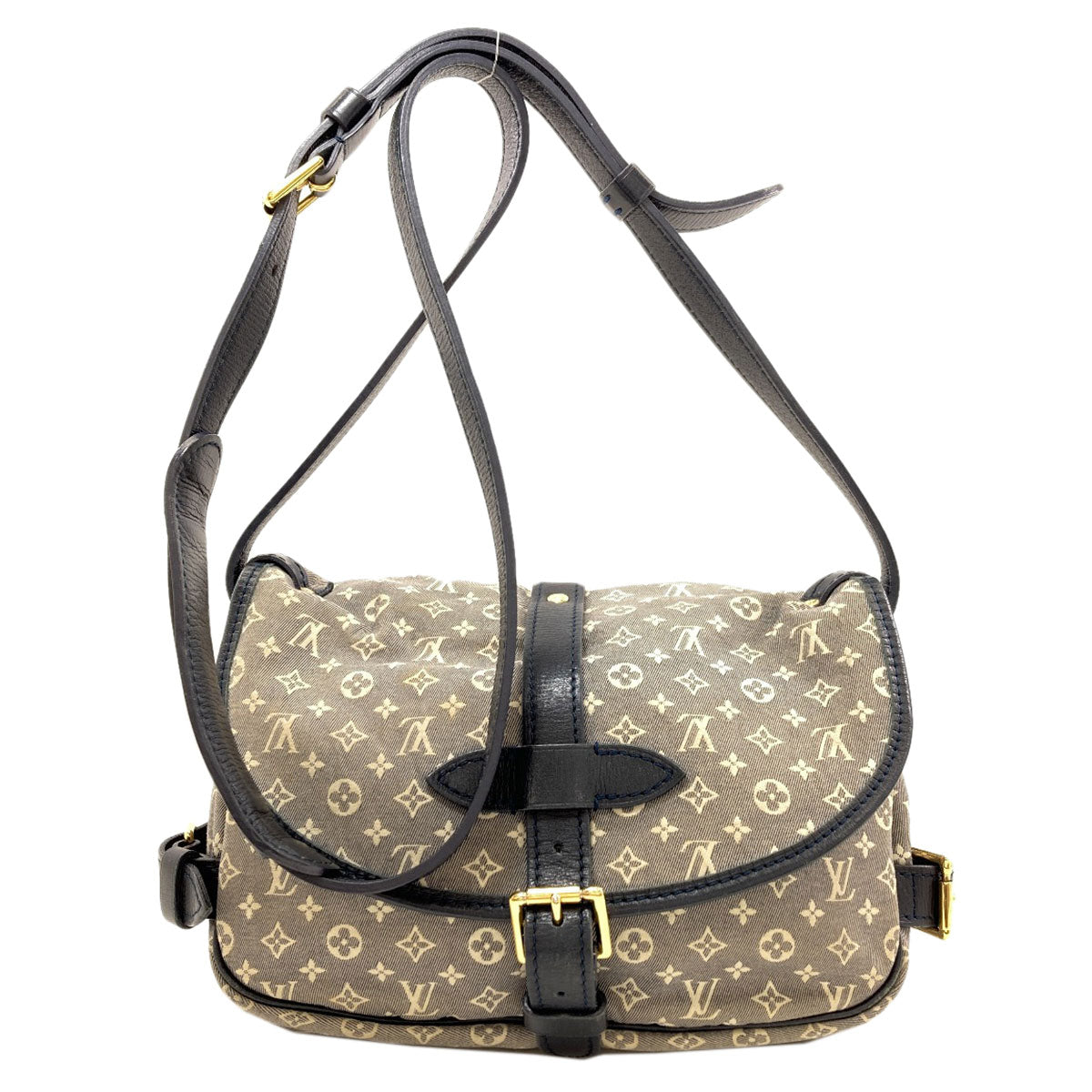 LOUIS VUITTON M40666 Saumur PM Shoulder Bag Canvas Ladies [Used]