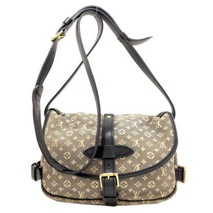LOUIS VUITTON M40666 Saumur PM Shoulder Bag Canvas Ladies [Used]
