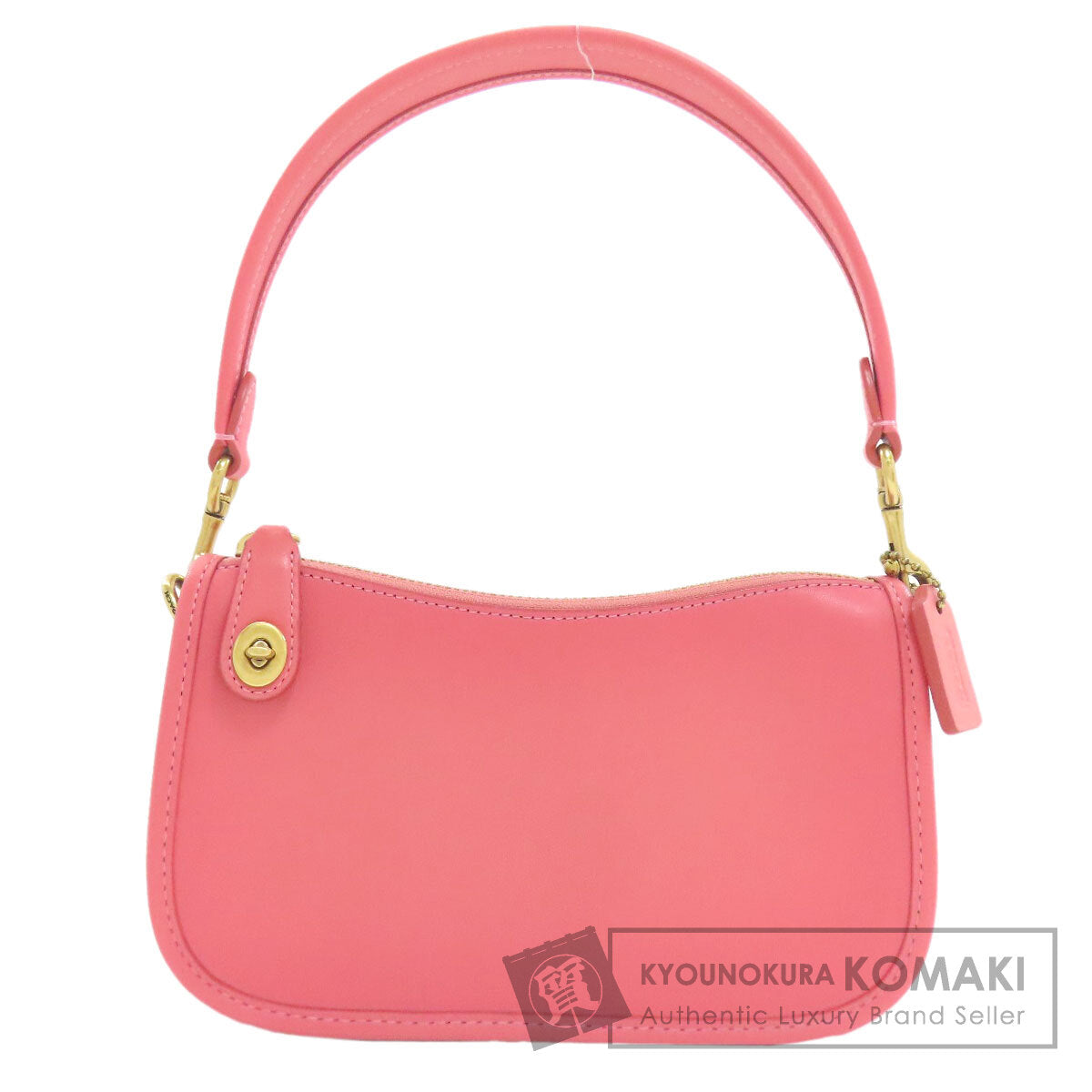 COACH C2643 Swinger 20 Handbag Leather Ladies [Used]