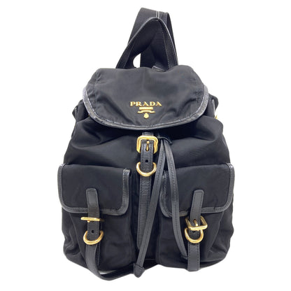 PRADA logo Backpack Â· Daypack Nylon Ladies [Used]