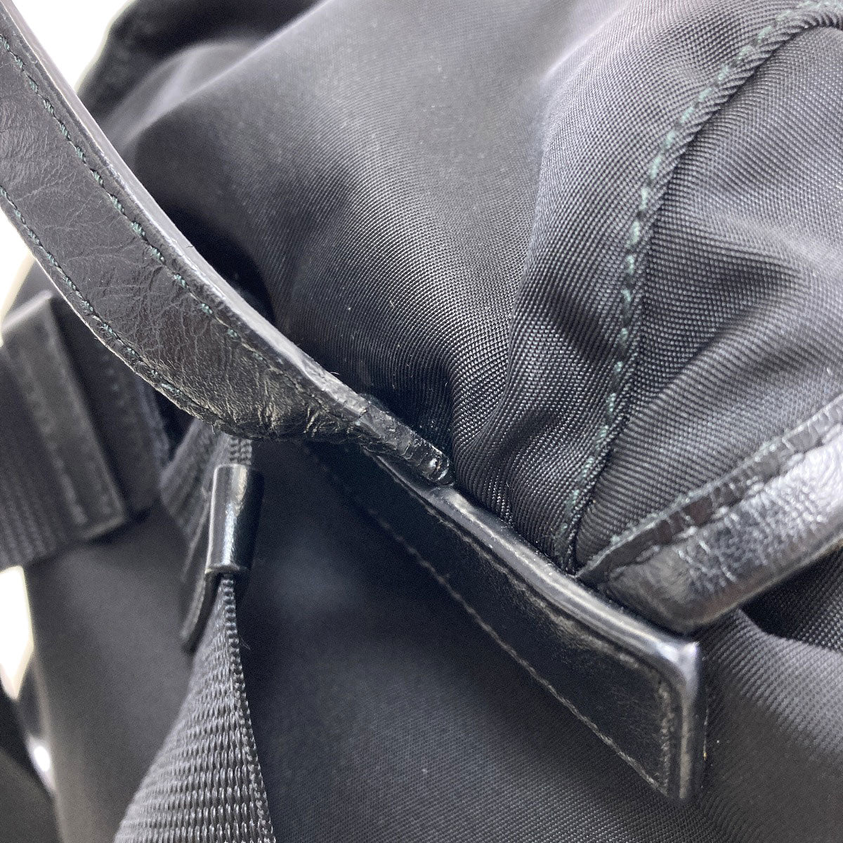 PRADA logo Backpack Â· Daypack Nylon Ladies [Used]