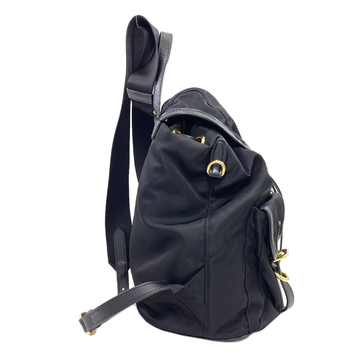 PRADA logo Backpack Â· Daypack Nylon Ladies [Used]