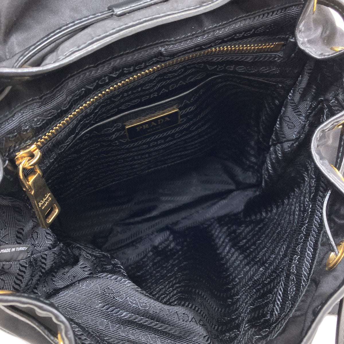 PRADA logo Backpack Â· Daypack Nylon Ladies [Used]