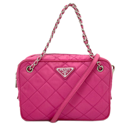 PRADA Tessuto Inpunto 2WAY Shoulder Bag Nylon Ladies [Used]