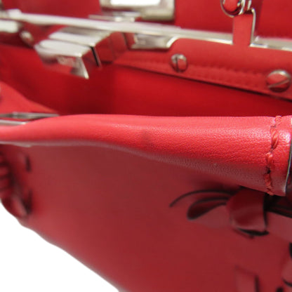 FENDI Peekaboo Mini 2WAY Handbag Calf Ladies [Used]