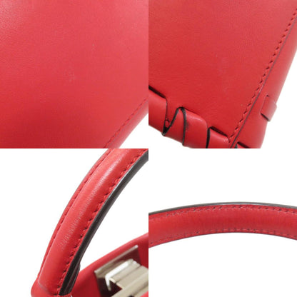 FENDI Peekaboo Mini 2WAY Handbag Calf Ladies [Used]