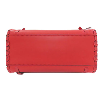 FENDI Peekaboo Mini 2WAY Handbag Calf Ladies [Used]