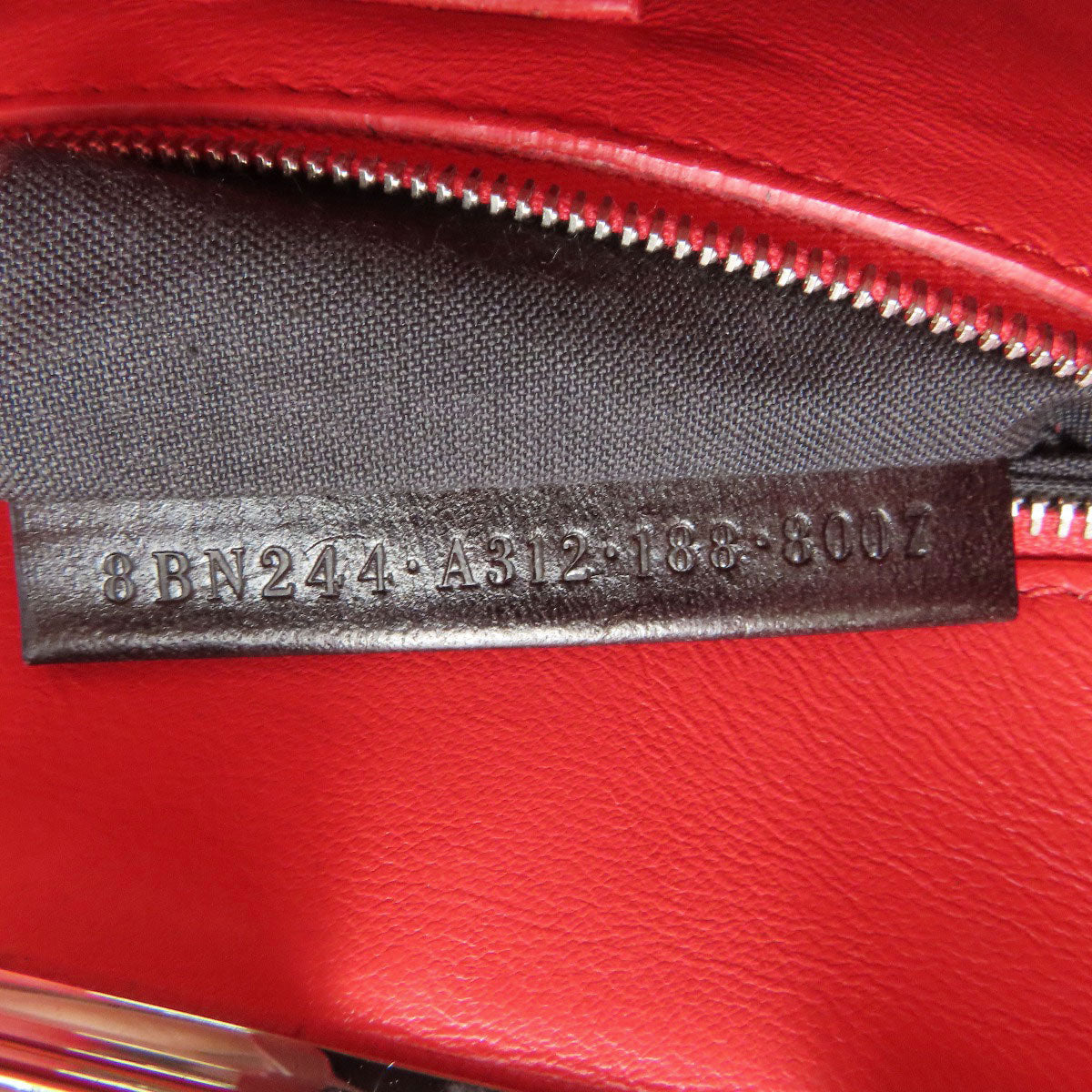 FENDI Peekaboo Mini 2WAY Handbag Calf Ladies [Used]