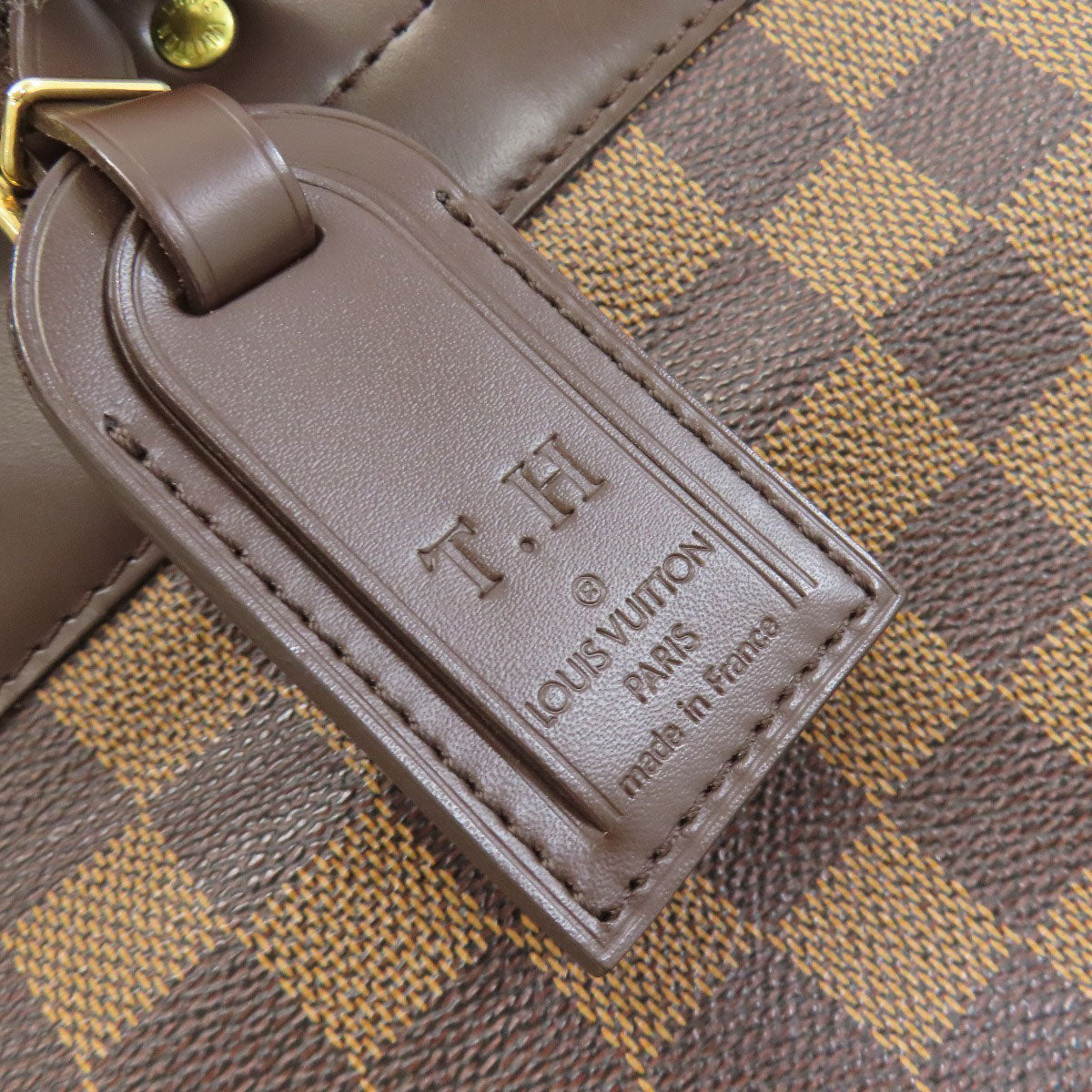 LOUIS VUITTON N41165 Greenwich PM Tote Bag Damier canvas Ladies [Used]