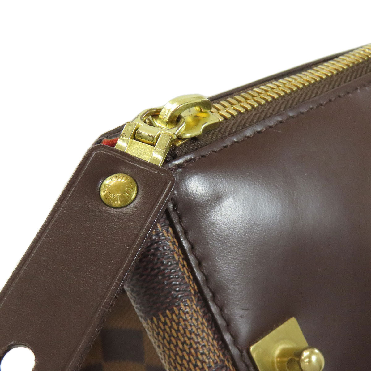 LOUIS VUITTON N41165 Greenwich PM Tote Bag Damier canvas Ladies [Used]