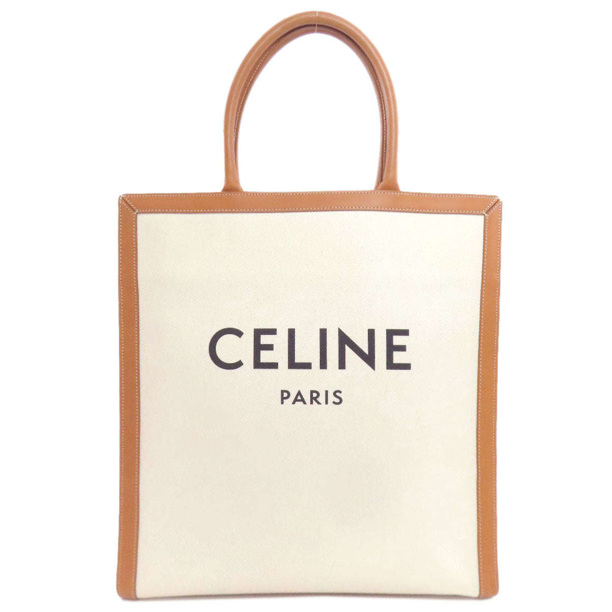 CELINE vertical cover large Tote Bag Canvas Ladies [Used]