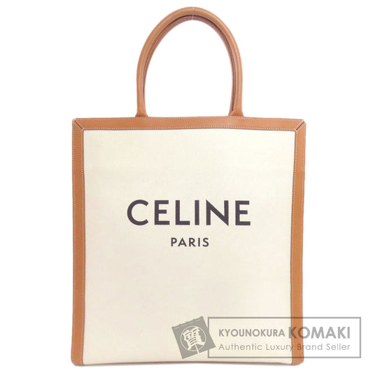 CELINE vertical cover large Tote Bag Canvas Ladies [Used]