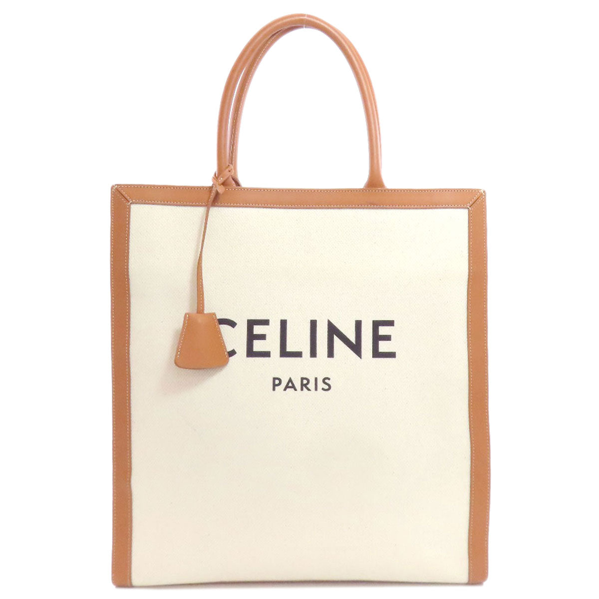 CELINE vertical cover large Tote Bag Canvas Ladies [Used]