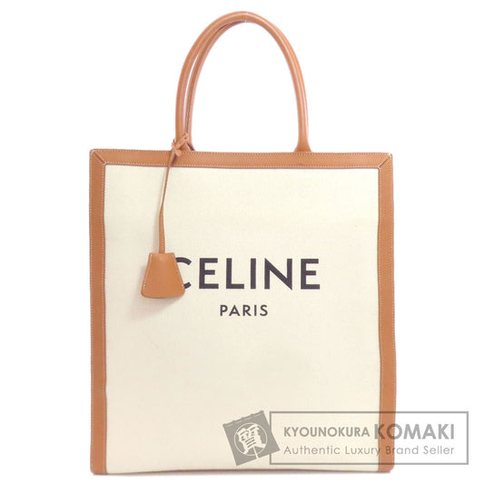 CELINE vertical cover large Tote Bag Canvas Ladies [Used]