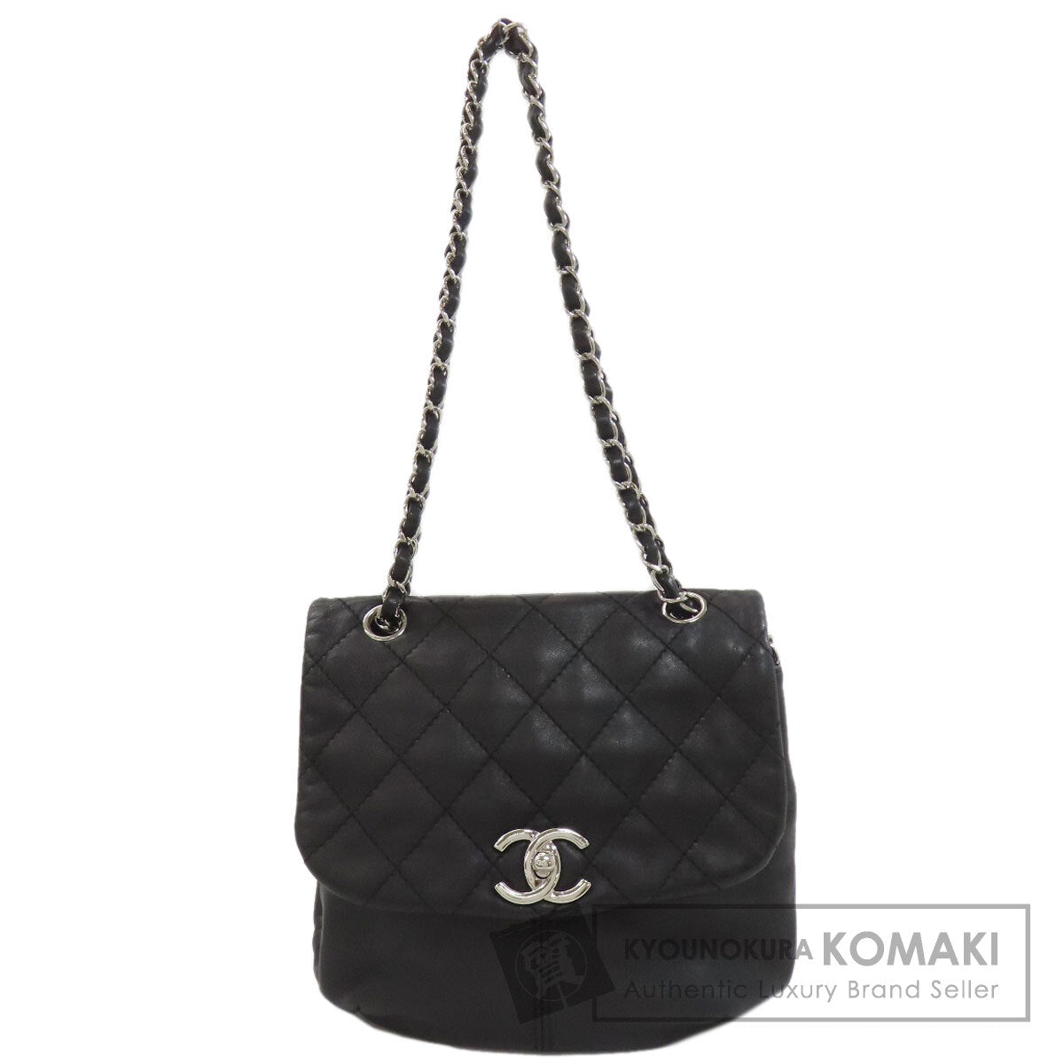 CHANEL ChainShoulder Matelasse SilverHardware Shoulder Bag Lambskin Ladies [Used]