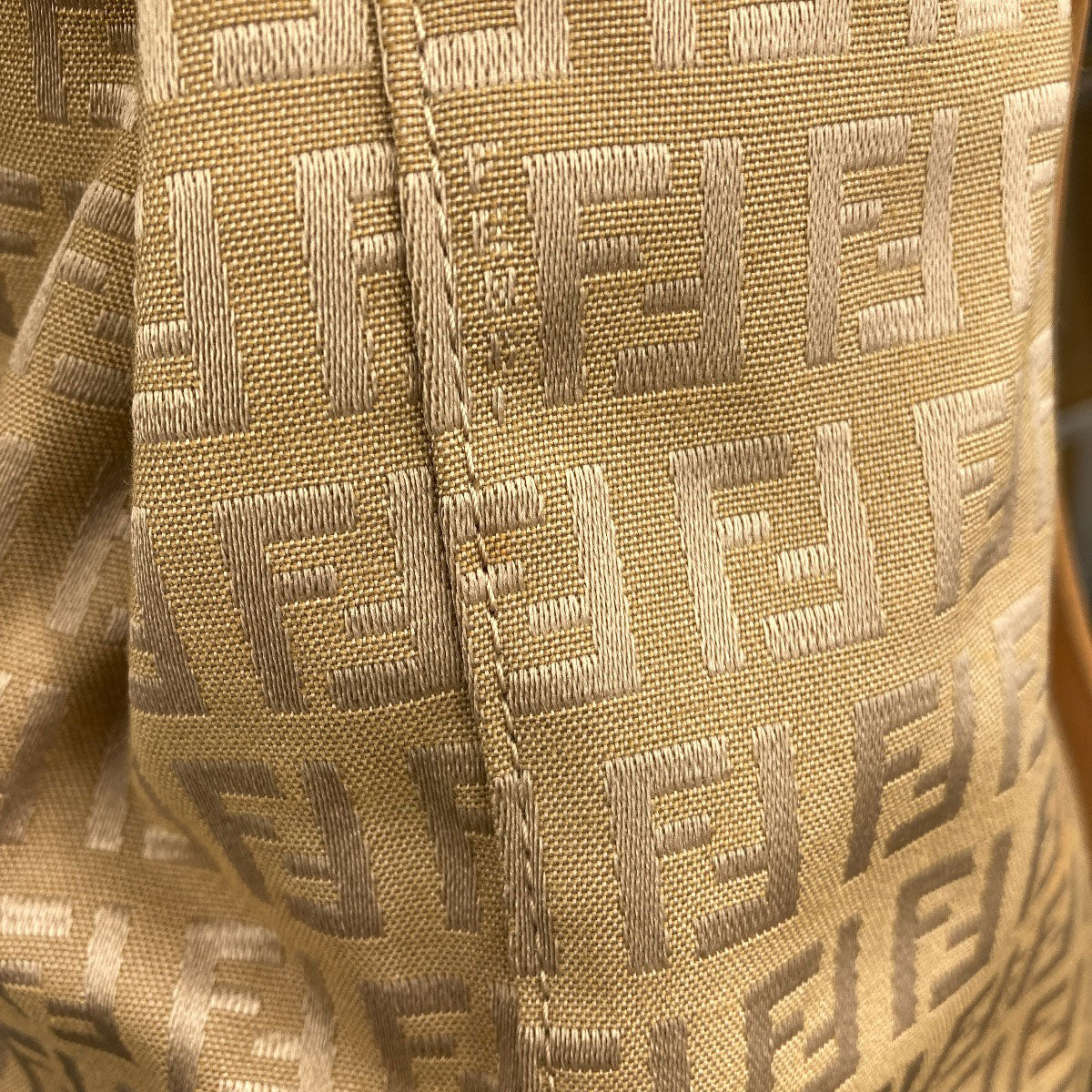 FENDI Zucca pattern Handbag Canvas Ladies [Used]