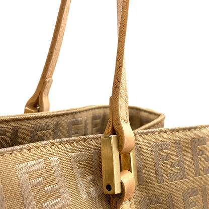 FENDI Zucca pattern Handbag Canvas Ladies [Used]