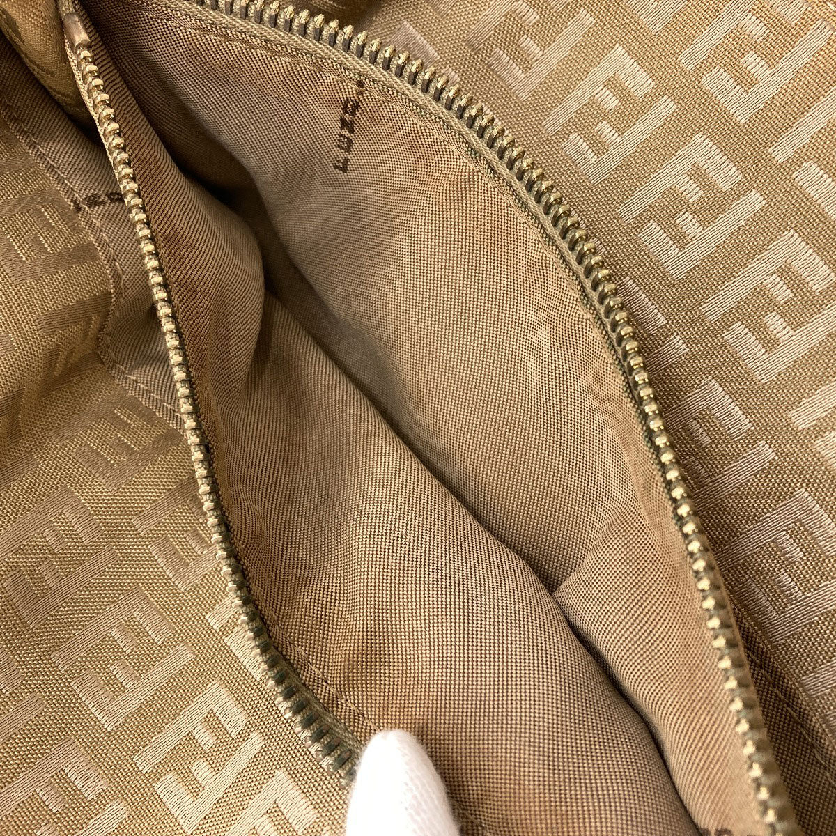 FENDI Zucca pattern Handbag Canvas Ladies [Used]