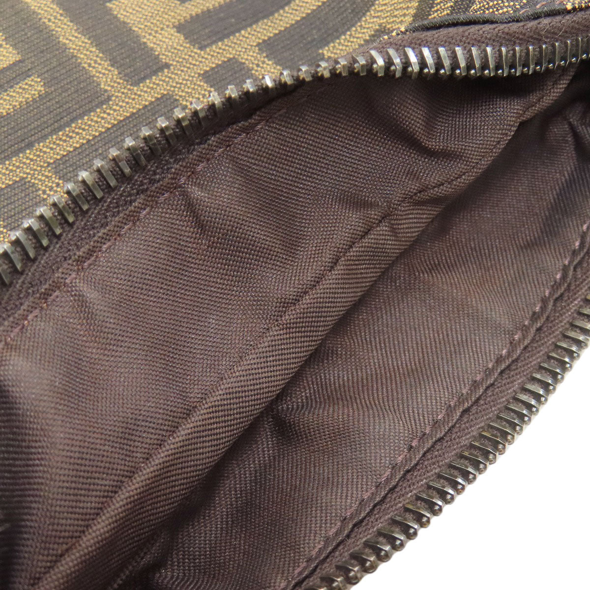 FENDI Zucca pattern one belt Shoulder Bag Canvas Ladies [Used]