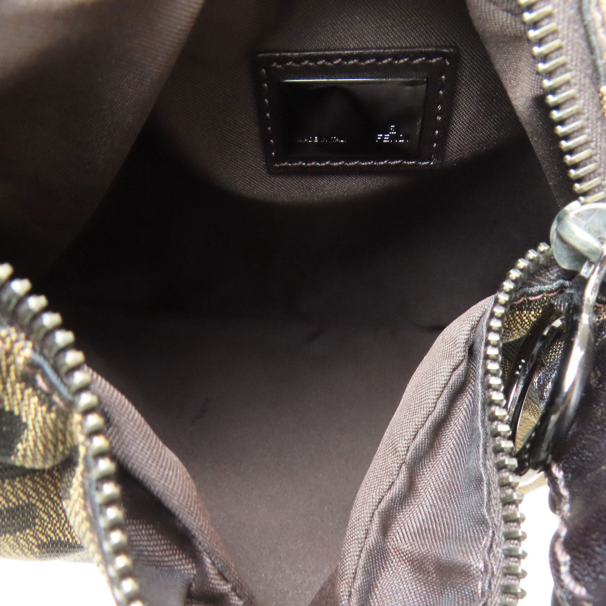 FENDI Zucca pattern one belt Shoulder Bag Canvas Ladies [Used]