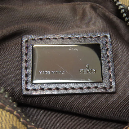 FENDI Zucca pattern one belt Shoulder Bag Canvas Ladies [Used]