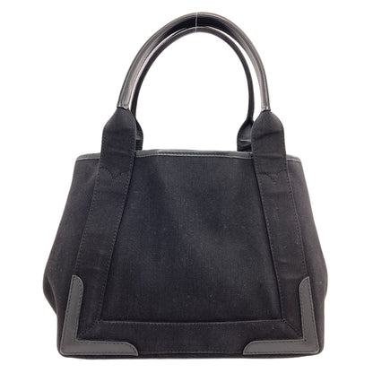 BALENCIAGA 339933 NAVY CABAS S S Handbag Canvas Ladies [Used]
