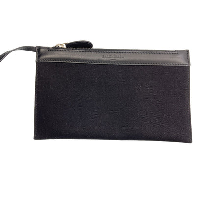 BALENCIAGA 339933 NAVY CABAS S S Handbag Canvas Ladies [Used]