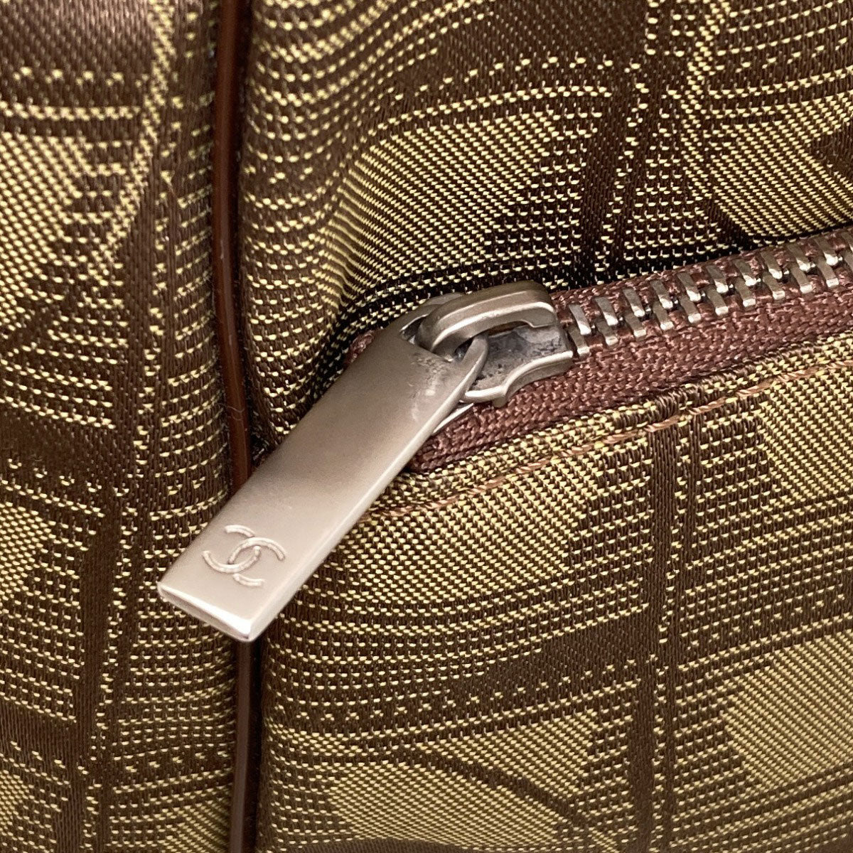 CHANEL New Travel Line Silver Hardware Backpack Â· Daypack Nylon Ladies [Used]