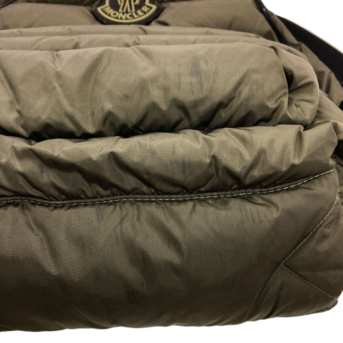 MONCLER logo Backpack Â· Daypack Nylon Ladies [Used]