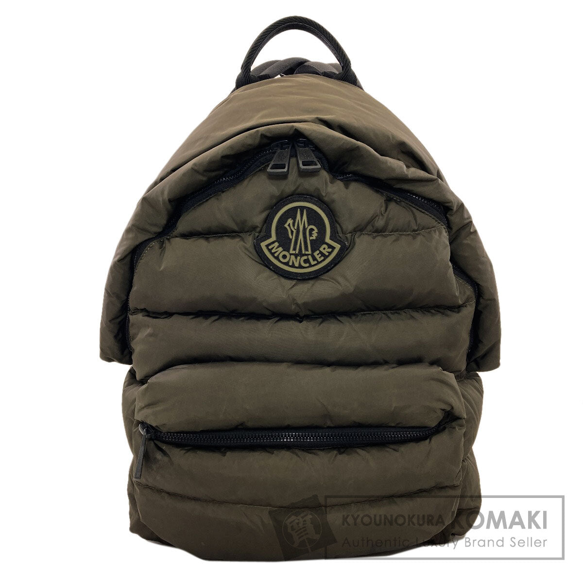 MONCLER logo Backpack Â· Daypack Nylon Ladies [Used]