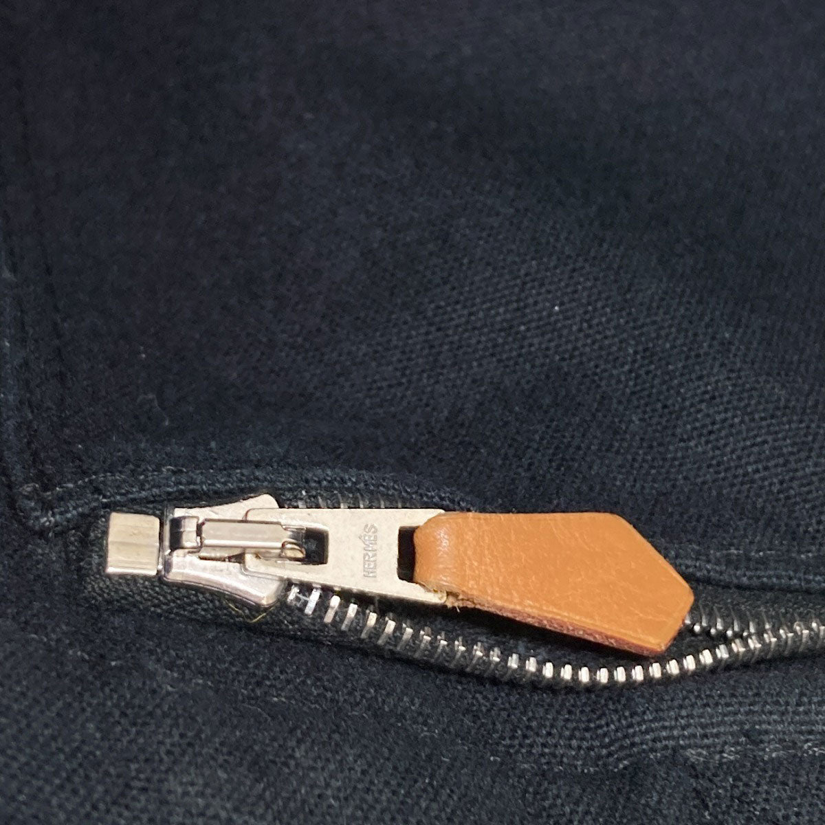 HERMES sack fool toePM Handbag Canvas Ladies [Used]