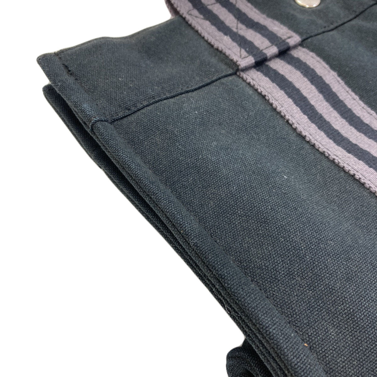 HERMES sack fool toePM Handbag Canvas Ladies [Used]