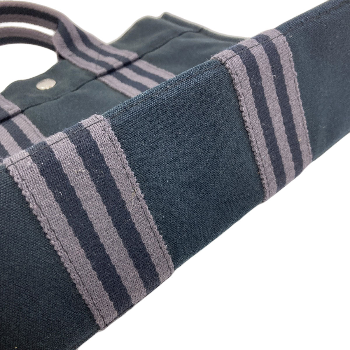 HERMES sack fool toePM Handbag Canvas Ladies [Used]