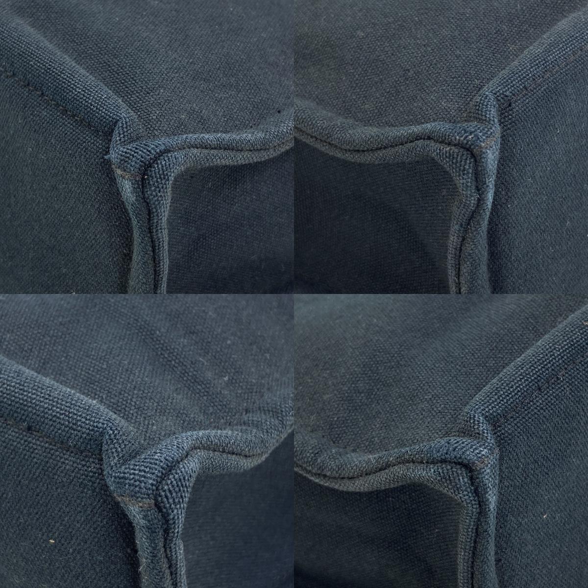 HERMES sack fool toePM Handbag Canvas Ladies [Used]