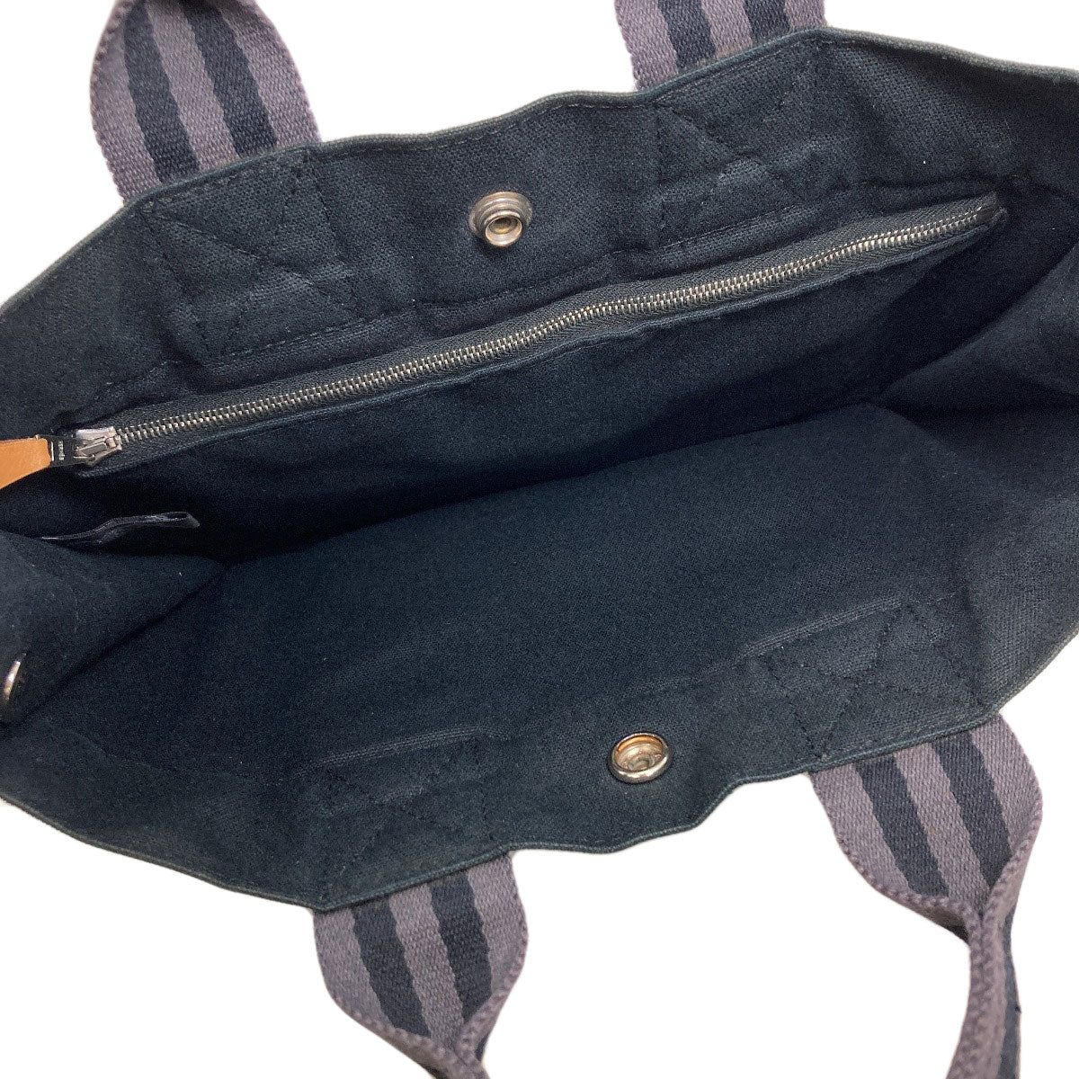 HERMES sack fool toePM Handbag Canvas Ladies [Used]