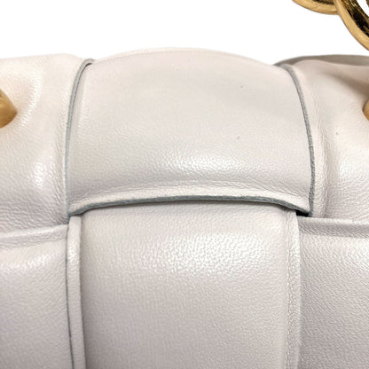 BOTTEGA VENETA Chain Cassette Maxi Intrecciato Handbag Calf Ladies [Used]