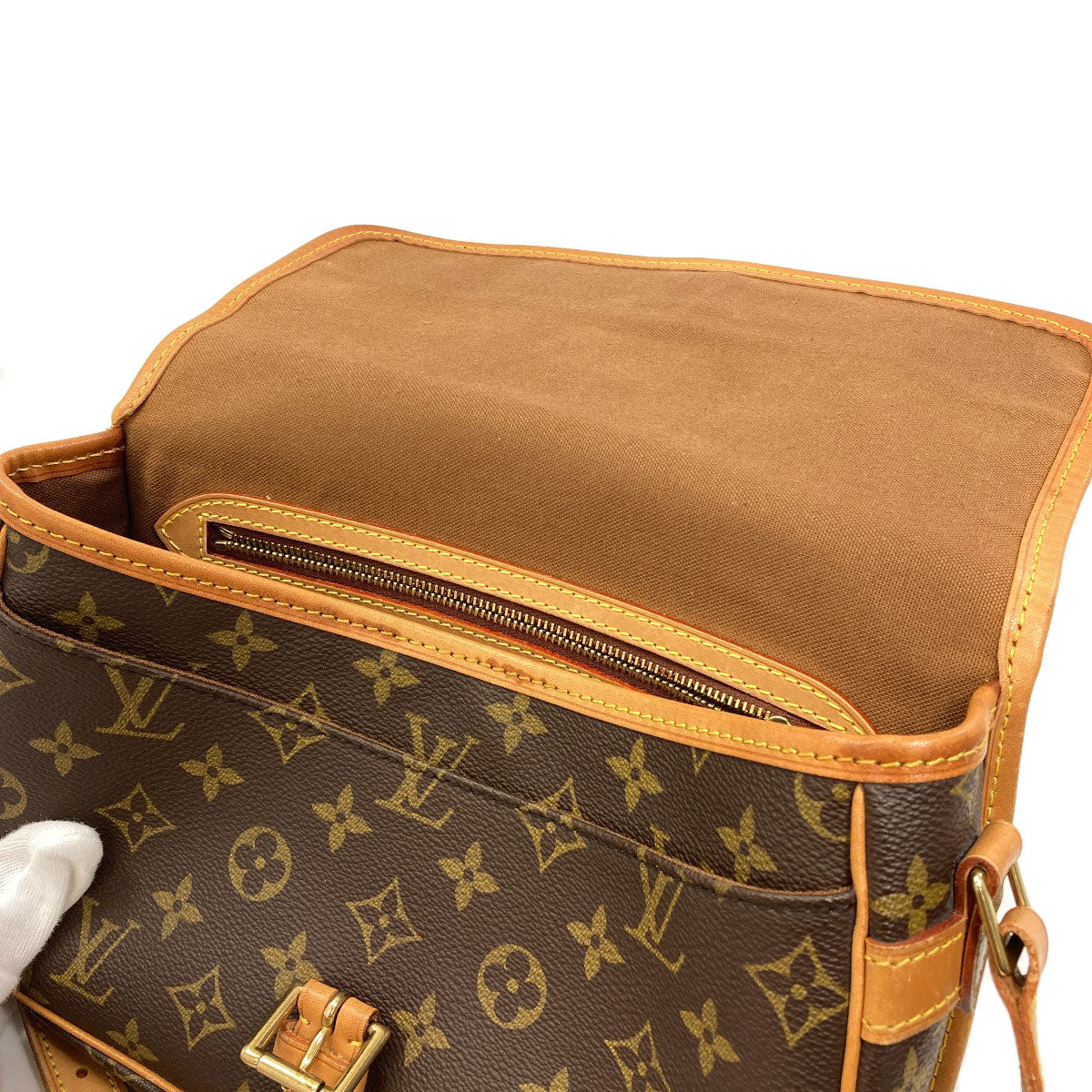 LOUIS VUITTON M42250 Sologne Shoulder Bag Monogram canvas Ladies [Used]
