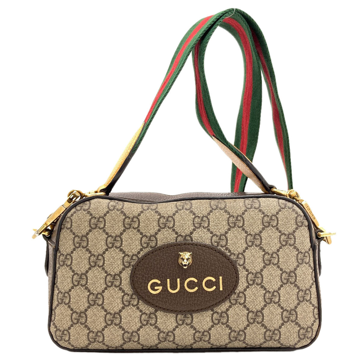 GUCCI 476466 Neo Vintage GG Supreme Shoulder Bag PVC Ladies [Used]