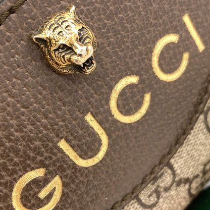 GUCCI 476466 Neo Vintage GG Supreme Shoulder Bag PVC Ladies [Used]