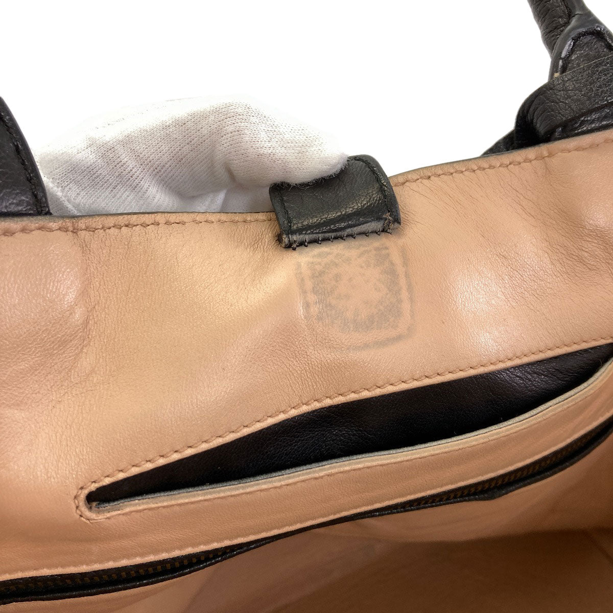 PRADA 2WAY Handbag Calf Ladies [Used]
