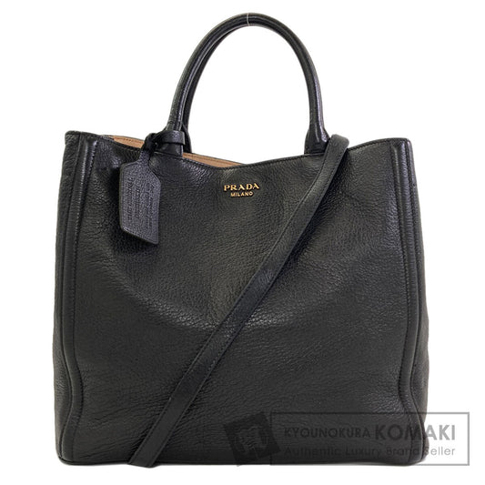 PRADA 2WAY Handbag Calf Ladies [Used]