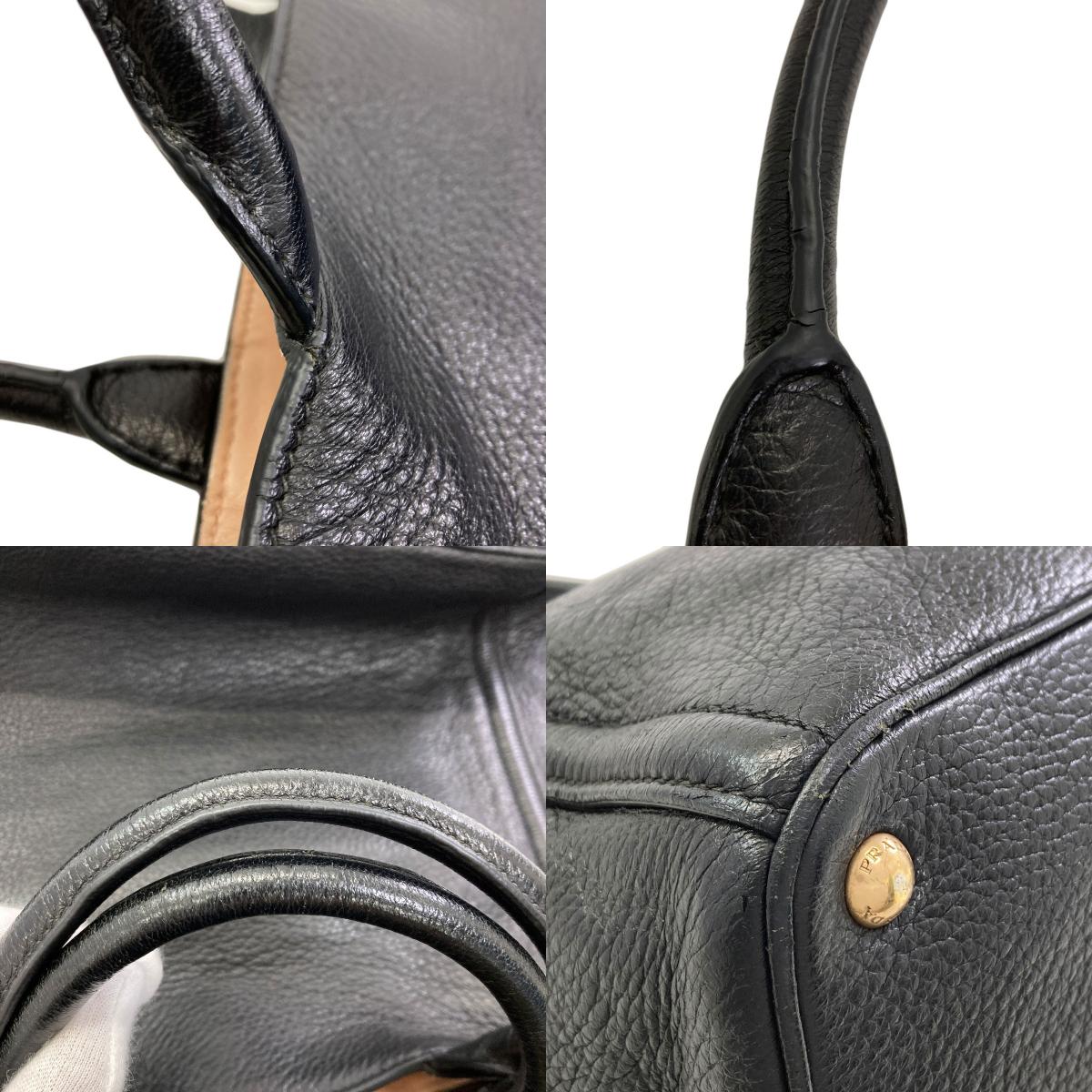 PRADA 2WAY Handbag Calf Ladies [Used]