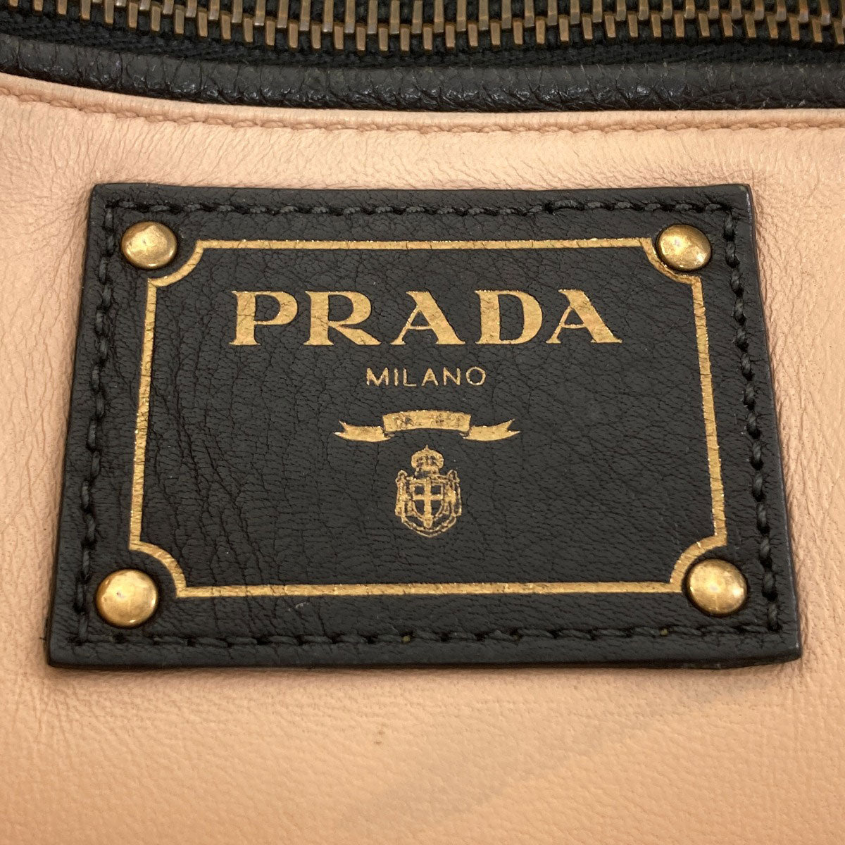 PRADA 2WAY Handbag Calf Ladies [Used]