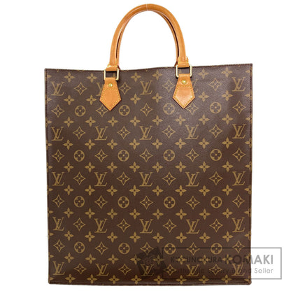 LOUIS VUITTON M51140 Sac Plat Tote Bag Monogram canvas Ladies [Used]